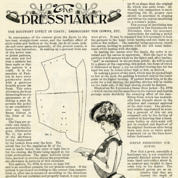 Free Printable Victorian Dressmaker Clip Art