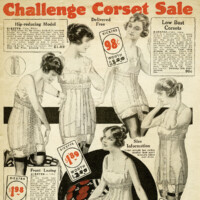 free printable vintage corsets catalog page
