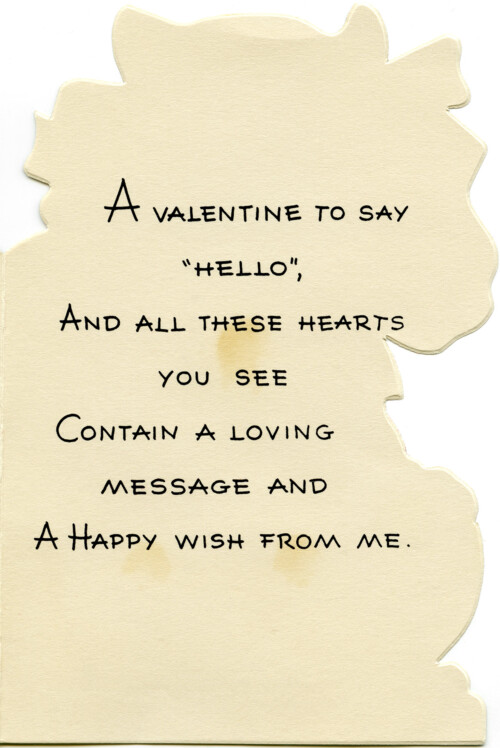 free vintage retro clip art valentine verse