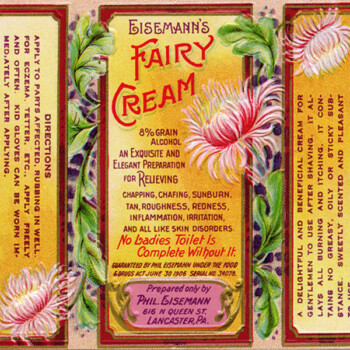 Free Vintage Clip Art Fairy Cream Label