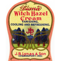 Free vintage witch hazel label clip art