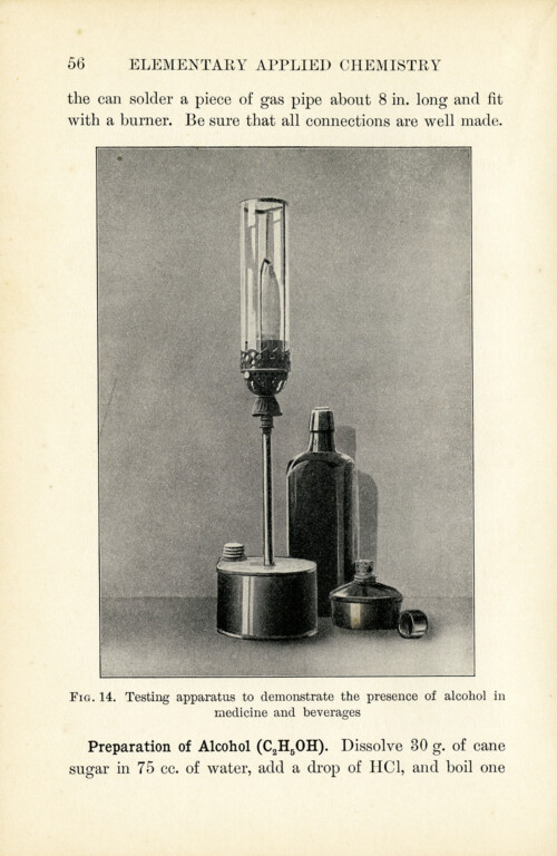 free vintage science book page