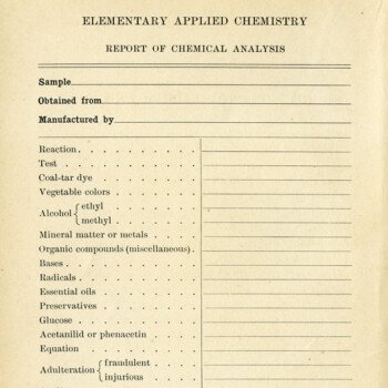 free vintage science experiment form