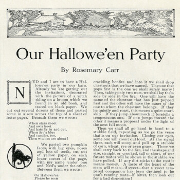 free printable vintage Halloween clip art
