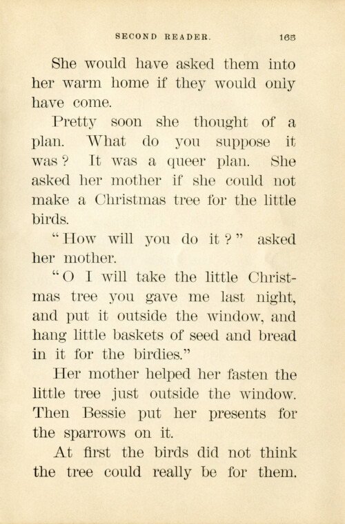Free printable Sparrows Christmas Tree story