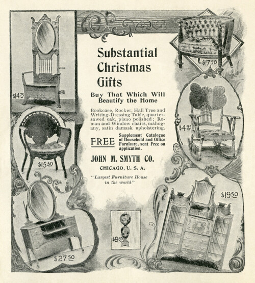Free printable vintage Christmas advertisements