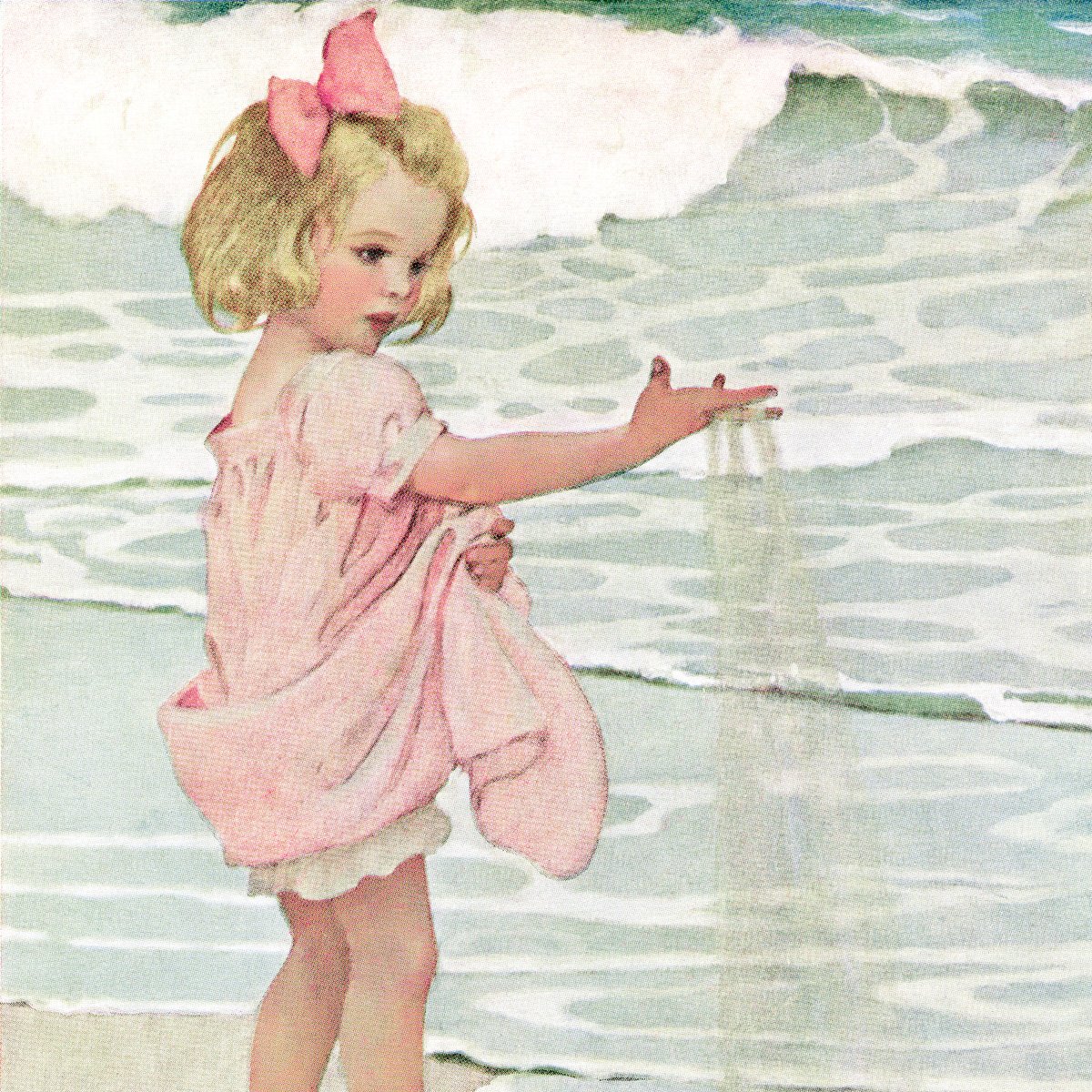 girl on the beach