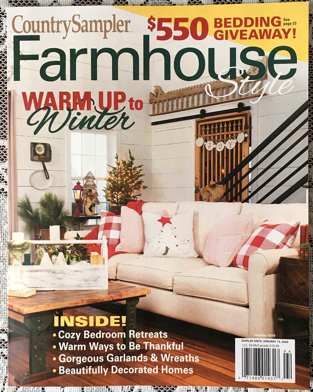 Farmhouse Style Magazine Blog Mention Old Design Shop Blog
