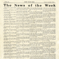 news of the week printable book page
