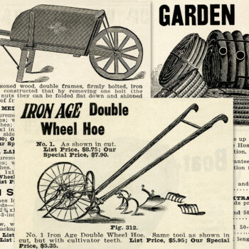 vintage gardening ads free printable clip art