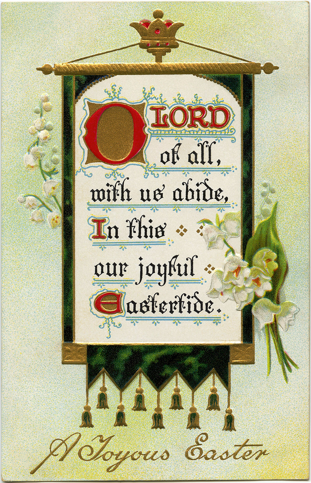 printable easter postcards Christian message