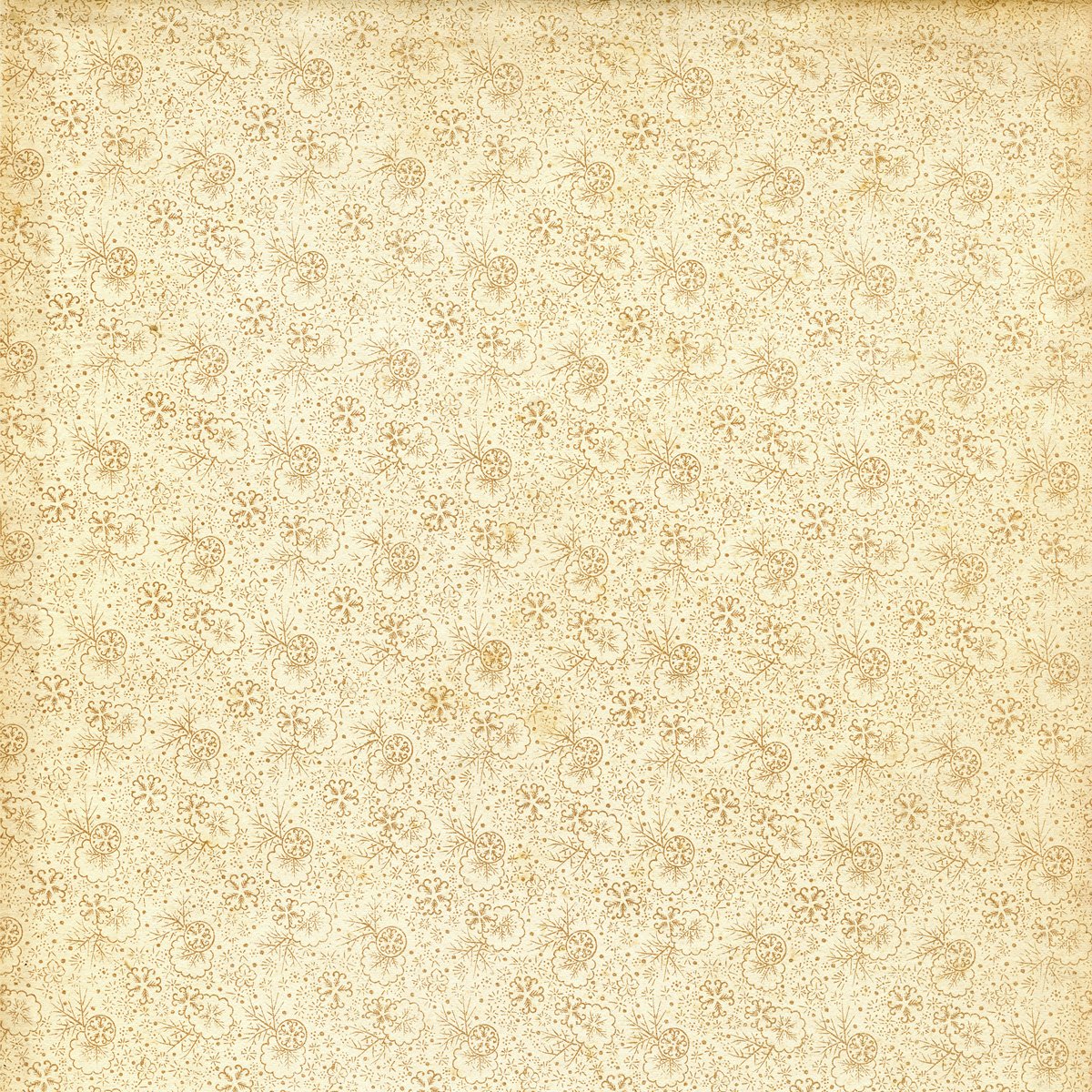vintage floral patterened endpaper