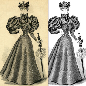 Antique Ladies Dress