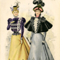Victorian fashion plate