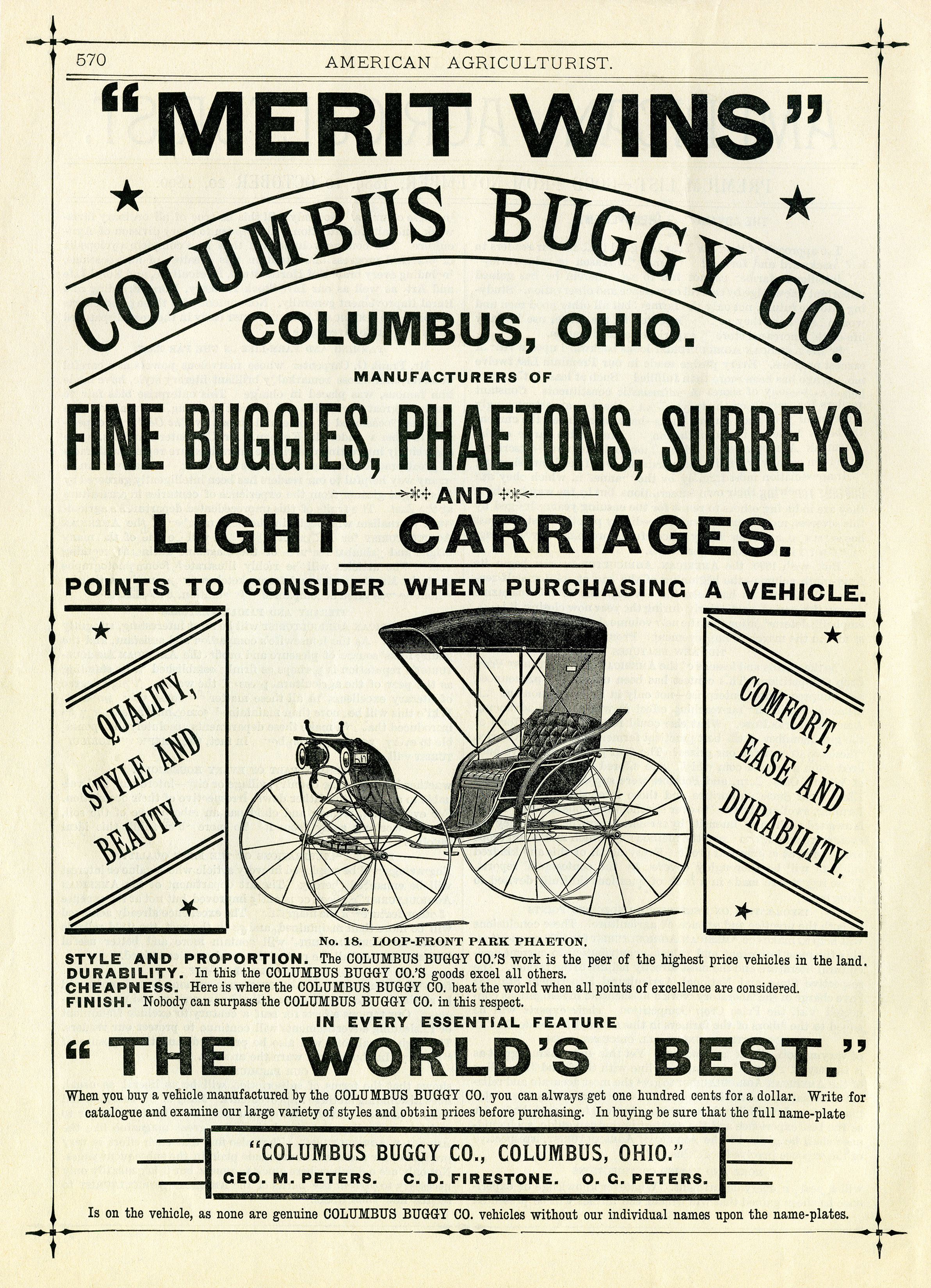 horse drawn carriage ad