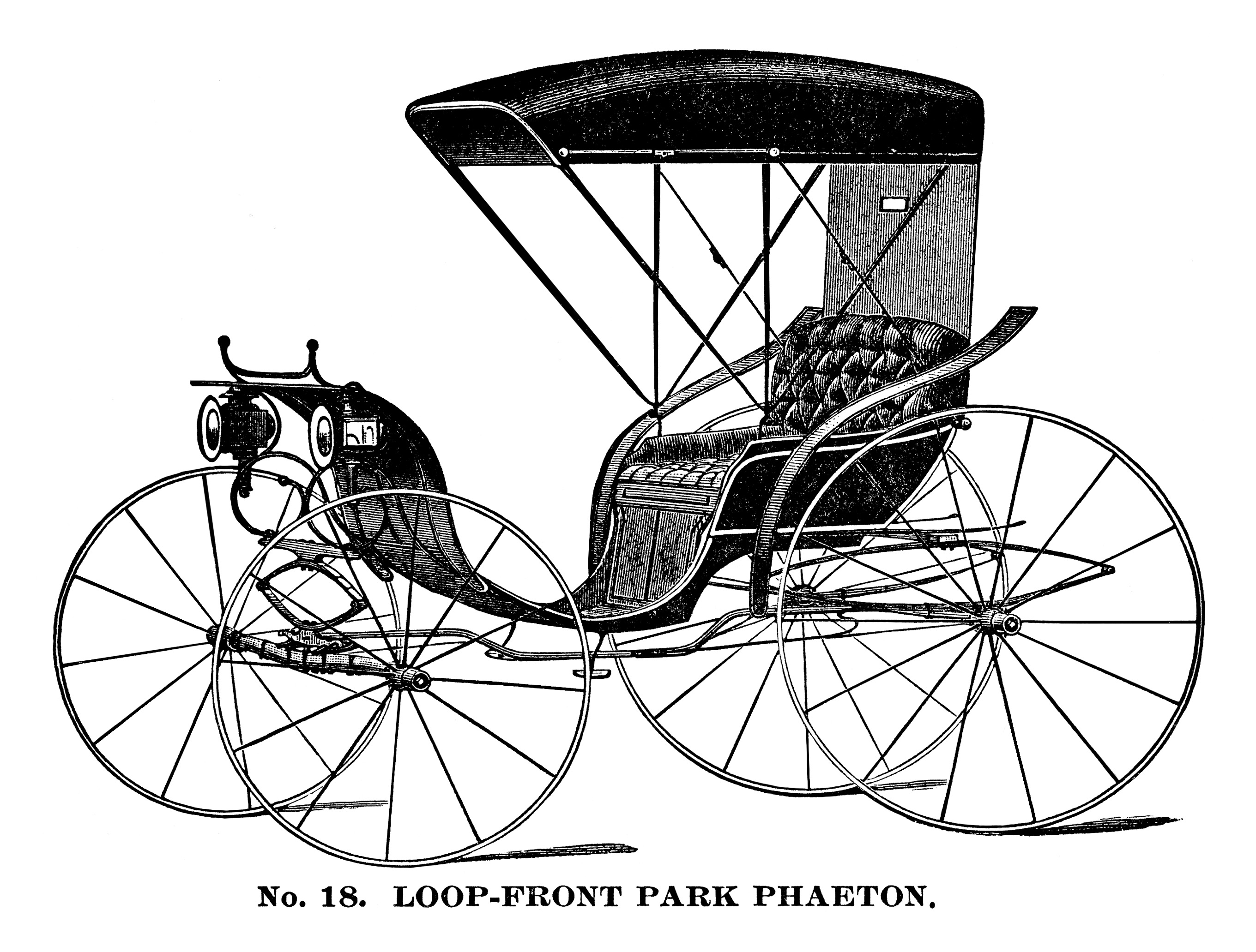 horse drawn carriage clip art