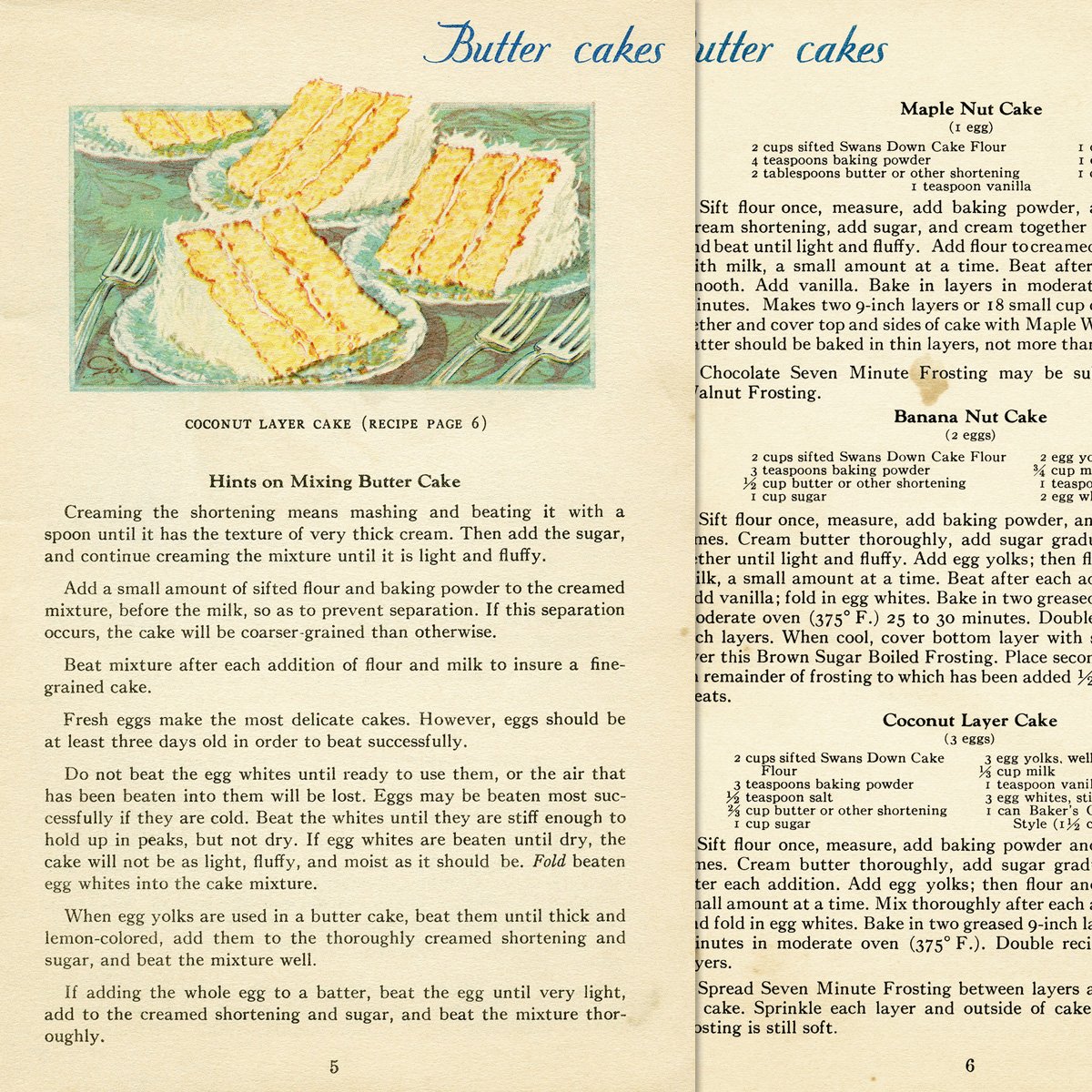 coconut layer cake