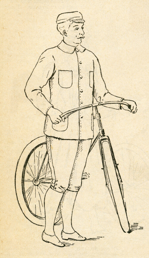 vintage bicycle clip art